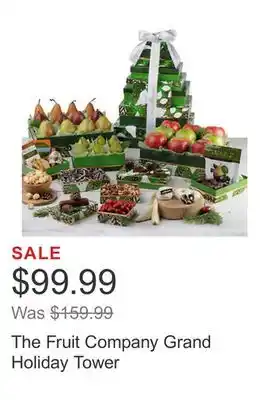 Costco The fruit company grand holiday tower offer