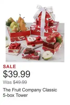 Costco The fruit company classic 5-box tower offer