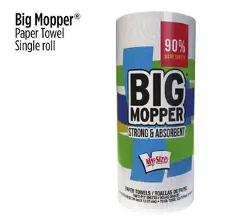Dollar General Big mopper paper towel offer