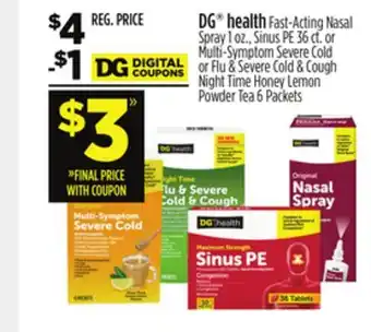 Dollar General Dg health offer