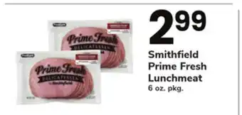 ACME Smithfield prime fresh lunchmeat offer