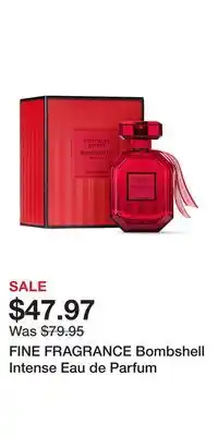 Victoria's Secret Fine fragrance bombshell intense eau de parfum offer