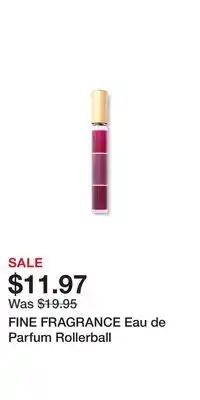 Victoria's Secret Fine fragrance eau de parfum rollerball offer