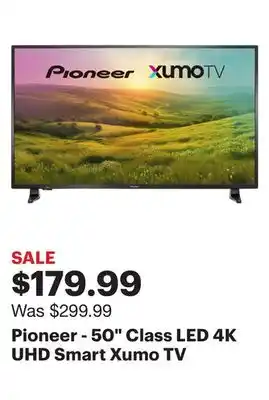 Best Buy Pioneer - 50 class led 4k uhd smart xumo tv offer