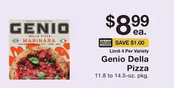 Fairway Store Market Genio della pizza offer