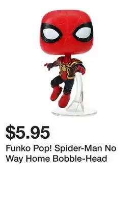 Five Below Funko pop! spider-man no way home bobble-head offer