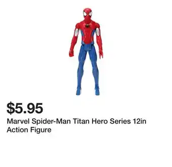 Five Below Marvel spider-man titan hero series 12in action figure offer