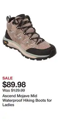 Cabela's Ascend mojave mid waterproof hiking boots for ladies offer