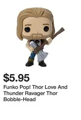 Five Below Funko pop! thor love and thunder ravager thor bobble-head offer