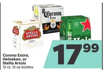 Weis Markets Corona extra, heineken, or stella artois offer