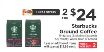 ShopRite Ground coffee offer