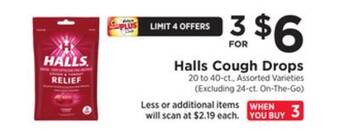 ShopRite Cough drops offer