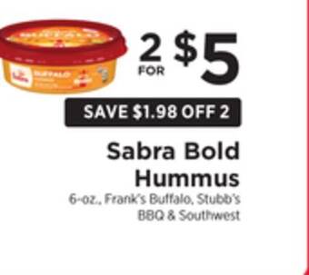 ShopRite Bold hummus offer