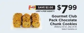 ShopRite Pack chocolate chunk cookies offer