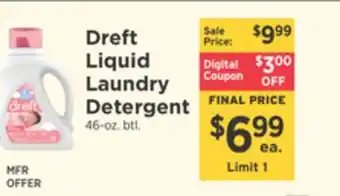 ShopRite Liquid laundry detergent offer