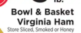 ShopRite Virginia ham offer