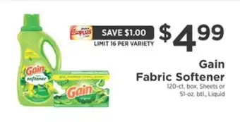 ShopRite Fabric softener offer