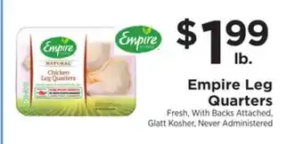 ShopRite Leg quarters offer