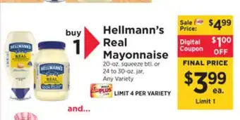 ShopRite Real mayonnaise offer
