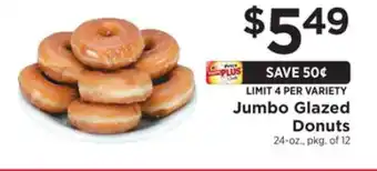 ShopRite Jumbo glazed donuts offer