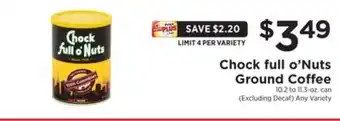 ShopRite Ground coffee offer