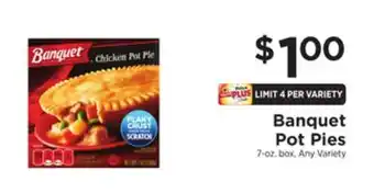 ShopRite Pot pies offer