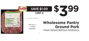 ShopRite Ground pork offer