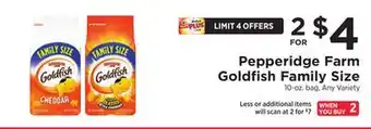 ShopRite Goldfish family size offer