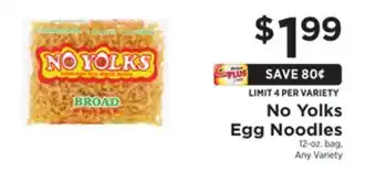 ShopRite Egg noodles offer