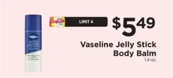 ShopRite Jelly stick body balm offer