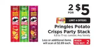 ShopRite Potato crisps party stack offer