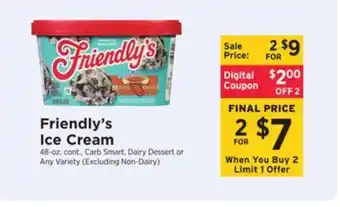 ShopRite Ice cream offer