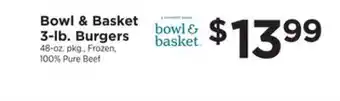 ShopRite 3-lb. burgers offer