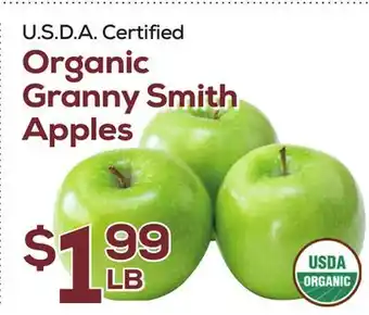 DeCicco & Sons Organic granny smith apples offer