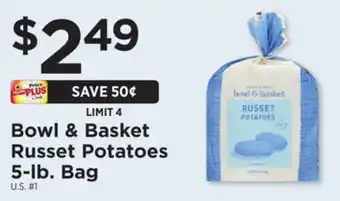 ShopRite Russet potatoes 5-lb. bag offer