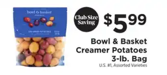 ShopRite Creamer potatoes 3-lb. bag offer