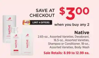 ShopRite Native offer