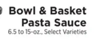 ShopRite Pasta sauce offer