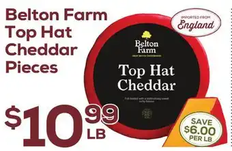 DeCicco & Sons Belton farm top hat cheddar pieces offer