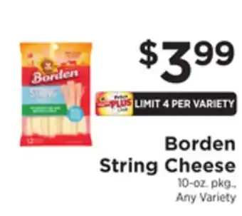 ShopRite String cheese offer