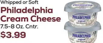 DeCicco & Sons Philadelphia cream cheese offer