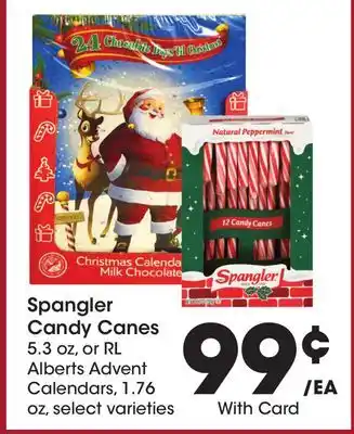 Ralphs Spangler candy canes offer
