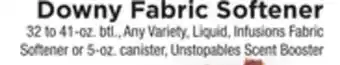 The Fresh Grocer Fabric softener offer