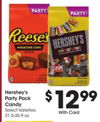 Ralphs Hershey's party pack candy offer