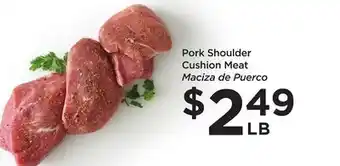 Food 4 Less Pork shoulder cushion meat offer