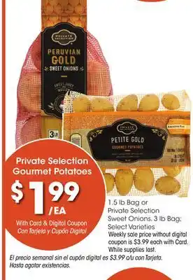 Ralphs Private selection gourmet potatoes ralphs milk offer