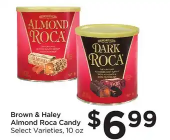 Food 4 Less Brown & haley almond roca candy offer