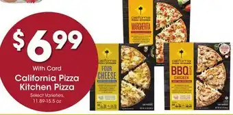 Ralphs California pizza kitchen pizza offer