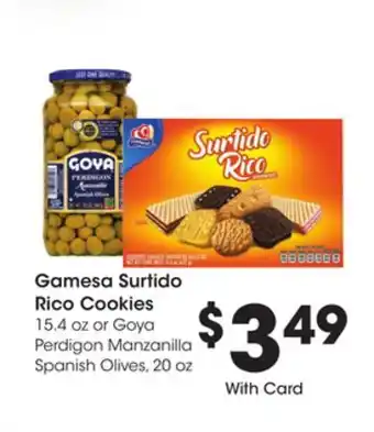Ralphs Gamesa surtido rico cookies offer