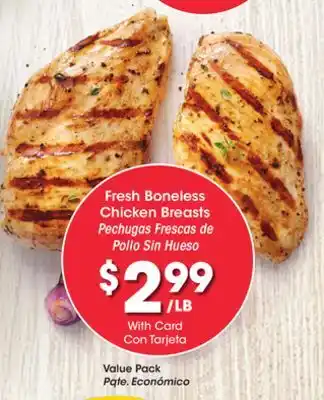 Ralphs Fresh boneless chicken breasts offer